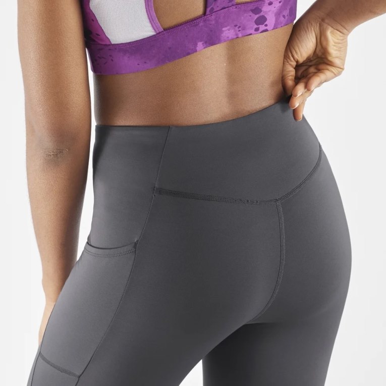 Salomon Cross Warm 28'' Women's Running Tights Grey | CA 6M89